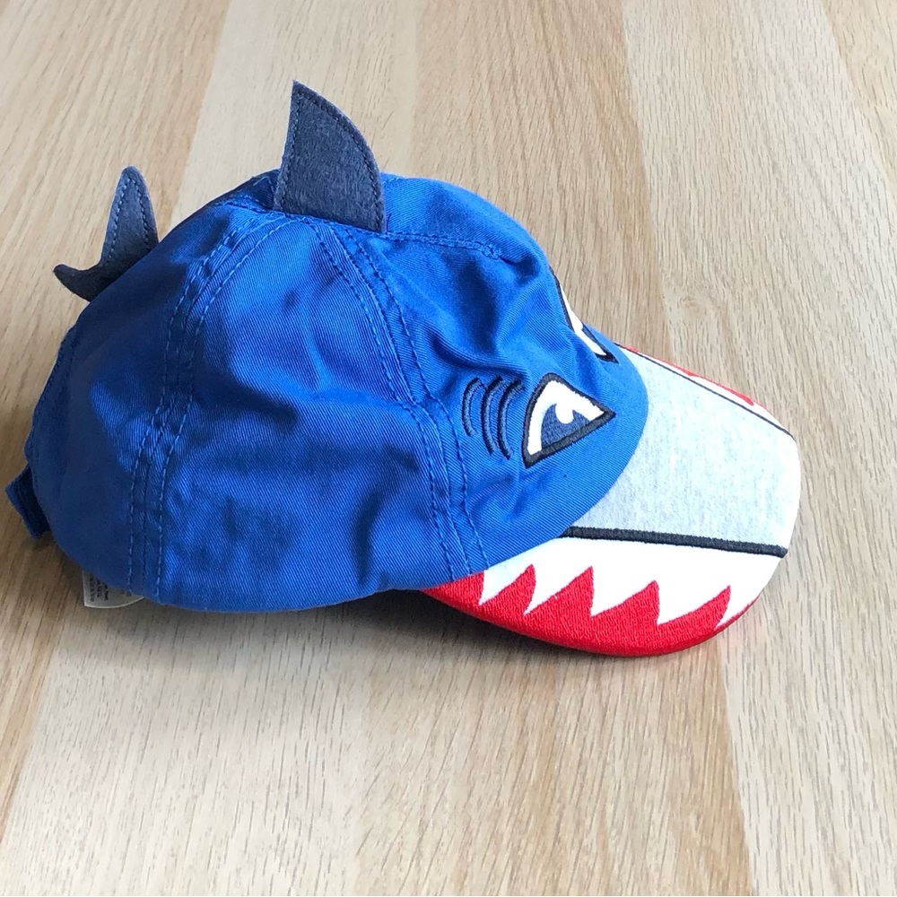 Blue Shark Cap for Baby Boy One Size